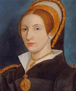 The England Queen Catherine Howard paint by number