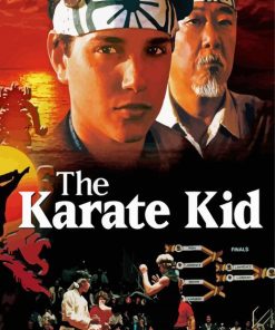 The Karate Kid paint by number