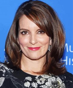 Tina Fey paint by number