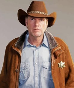 Walt Longmire paint by number