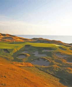 Whistling Straits Golf Course Wisconsin paint by number