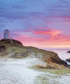 Ynys Llanddwyn At Sunset Paint By Numbers