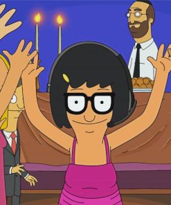 Aesthetic Tina Belcher paint by number