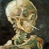 Aesthetic Van Gogh Head Of A Skeleton Paint By Numbers