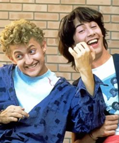 Bill And Ted Paint by number