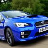 Blue Subaru Wrx Paint By Numbers