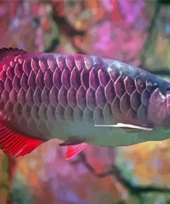 Cute Arowana Paint By Numbers