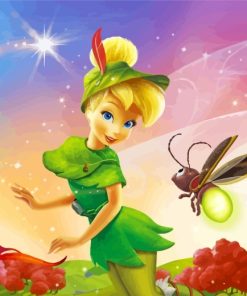 Cute Disney Fairy paint by number