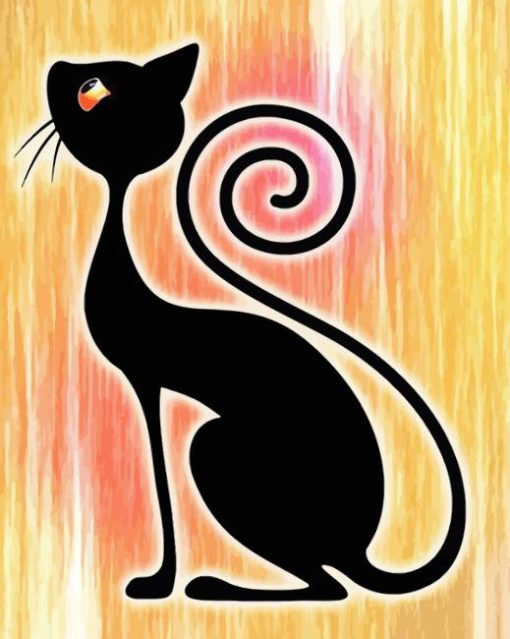 Deco Cat paint by number