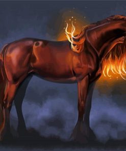 Fantasy Mare Horse Paint By Numbers