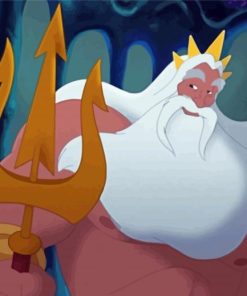 Father King Triton Paint By Numbers