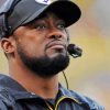 Footbal Coach Mike Tomlin Paint By Numbers