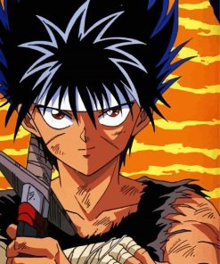 Hiei Art paint by number