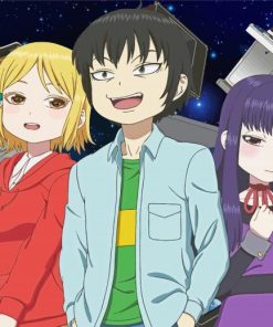 High Score Girl paint by number