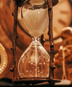 Hourglass Antique Classic Time paint by number