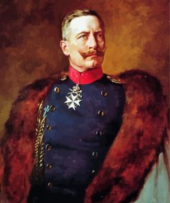 Kaiser Wilhelm II Art Paint By Numbers