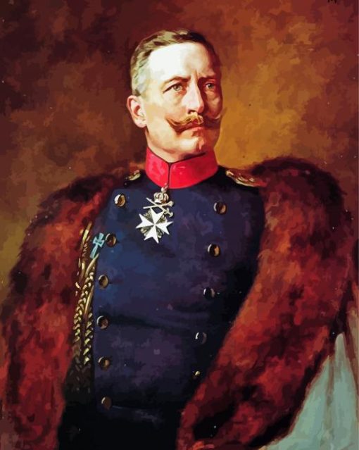 Kaiser Wilhelm II Art Paint By Numbers