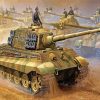 Military German Tiger Tank Paint By Numbers