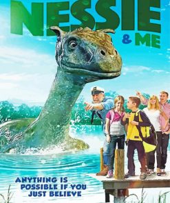 Nessie And Me Movie Poster paint by number