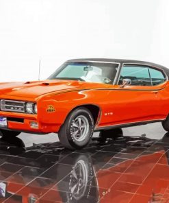 Orange 1968 GTO Car Paint By Numbers