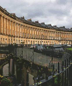 Bath Royal Crescent Paint By Numbers