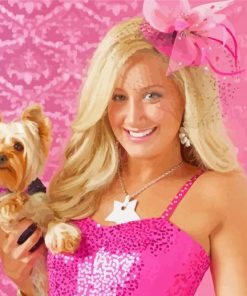 Sharpay Evans And Dog paint by number