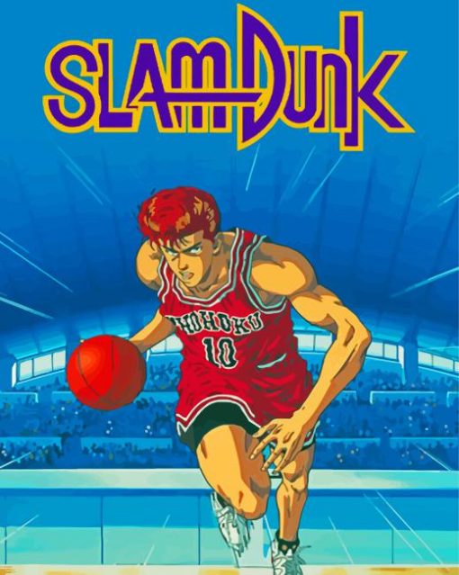 Slam Dunk Vintage Anime Paint By Numbers