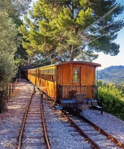 Soller Train Paint By Numbers