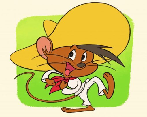 Speedy Gonzales Paint By Numbers