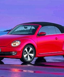 Volkswagen Beetle Paint By Numbers