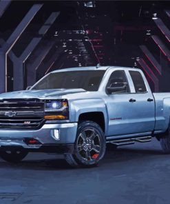 2017 Chevy Silverado Z71 Car Paint By Numbers