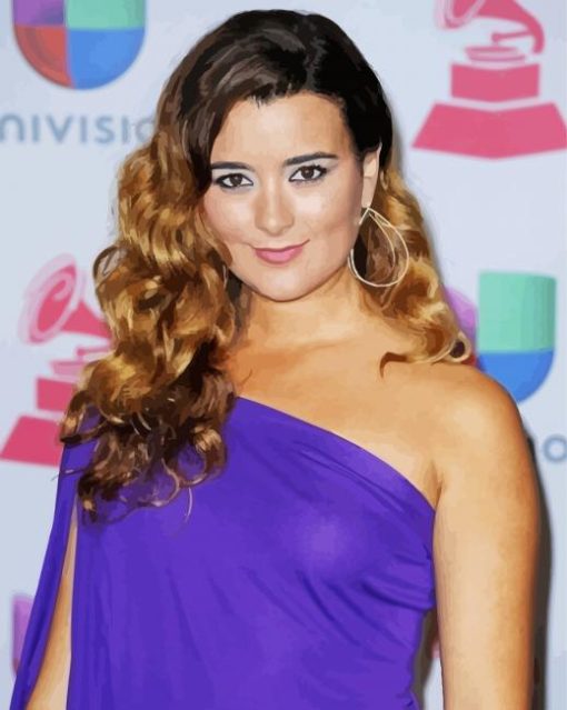 Actress Cote De Pablo Paint By Numbers