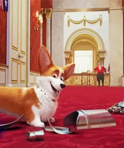 Aesthetic Royal Corgi Paint By Numbers