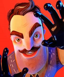 Hello Neighbor Paint By Numbers