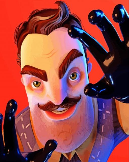 Hello Neighbor Paint By Numbers