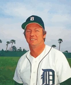 Albert William Kaline Paint By Numbers