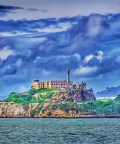 Alcatraz Island San Francisco Paint By Numbers