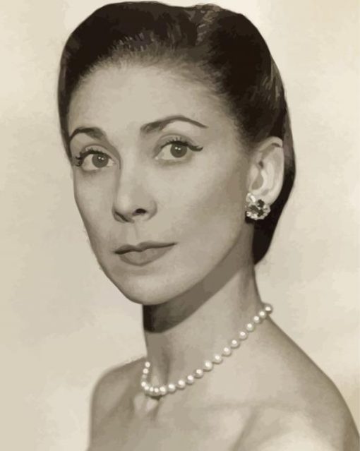 Ballerina Margot Fonteyn Paint By Numbers