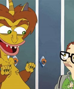 Big Mouth TV Serie Characters Paint By Numbers