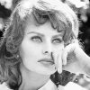 Black And White Sophia Loren Paint By Numbers