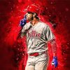 Bryce Harper Art Paint By Numbers