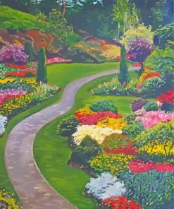 Butchart Gardens Paint By Numbers