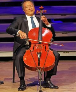 Cellist Yo Yo Ma Paint By Numbers