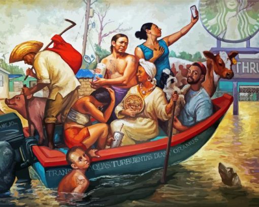 Colonialism Art Paint By Numbers