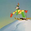 Disney Goofy Skating Paint By Numbers