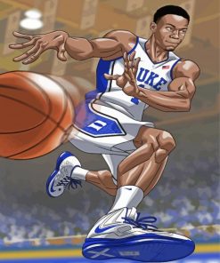 Duke Basketball Art Paint By Numbers