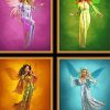 Fairies Seasons Paint By Numbers