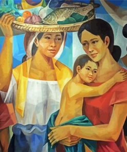 Filipina Women Paint By Numbers