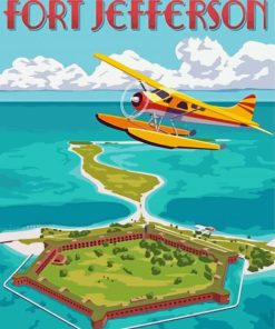 Fort Jefferson Paint By Numbers