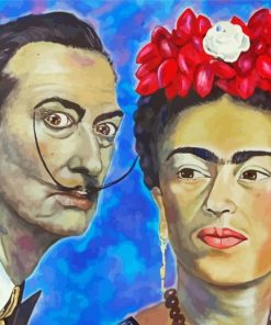 Frida And Dali Paint By Numbers